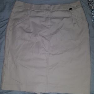 Beige skirt